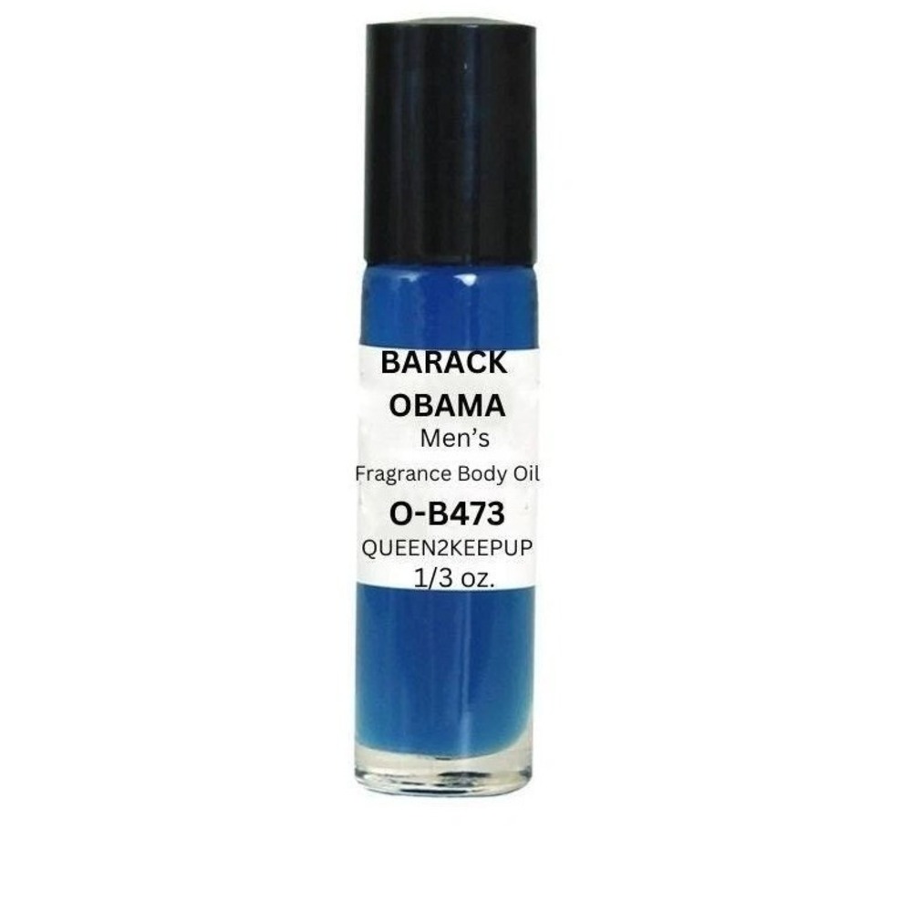 Barack Obama Men's Body Oil Fresh Distinguished Spicy Elegant Similar Roll-On